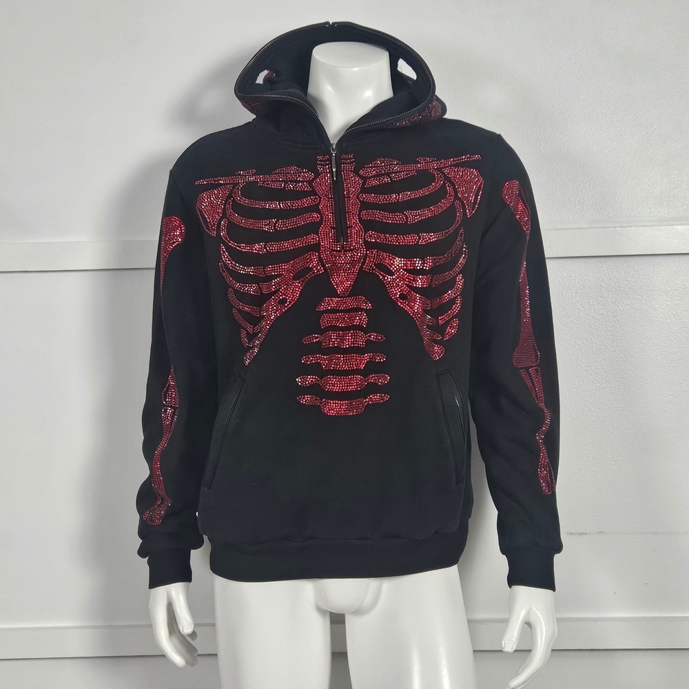 Guapi Limited Edition Red Rhinestone Skeleton Hal… - image 2